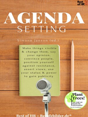 cover image of Agenda Setting